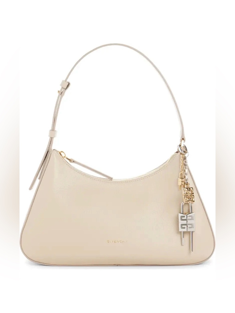 Givenchy Lucky Lock shoulder bag In Natural Beige